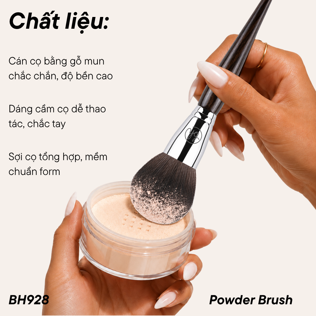  Cọ Phủ Phấn BH Cosmetics Powder Brush BH928